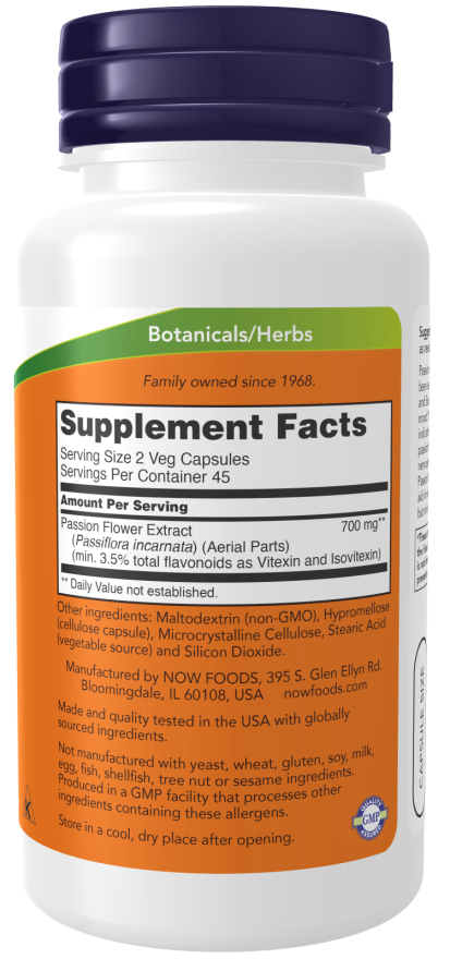 Passion Flower 350 mg Veg Capsules - Image 2
