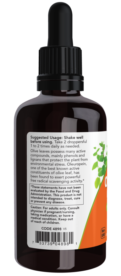 Olive Leaf Glycerite 18% Liquid - Image 3