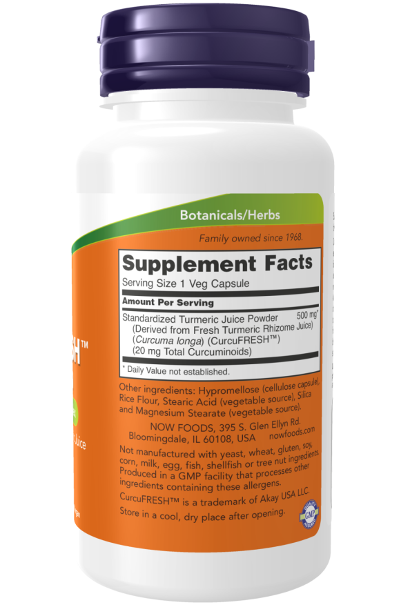 CurcuFRESH™ Curcumin Veg Capsules - Image 2