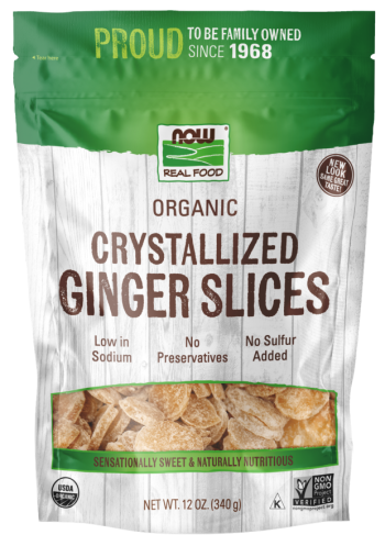 Ginger Slices, Crystallized & Organic