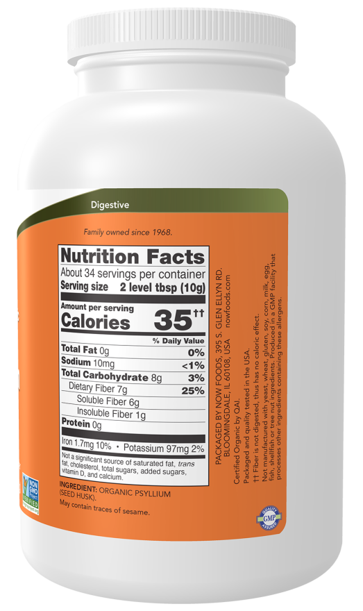 Psyllium Husks Whole, Organic - Image 2