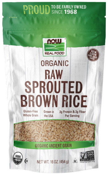 Sprouted Brown Rice, Organic
