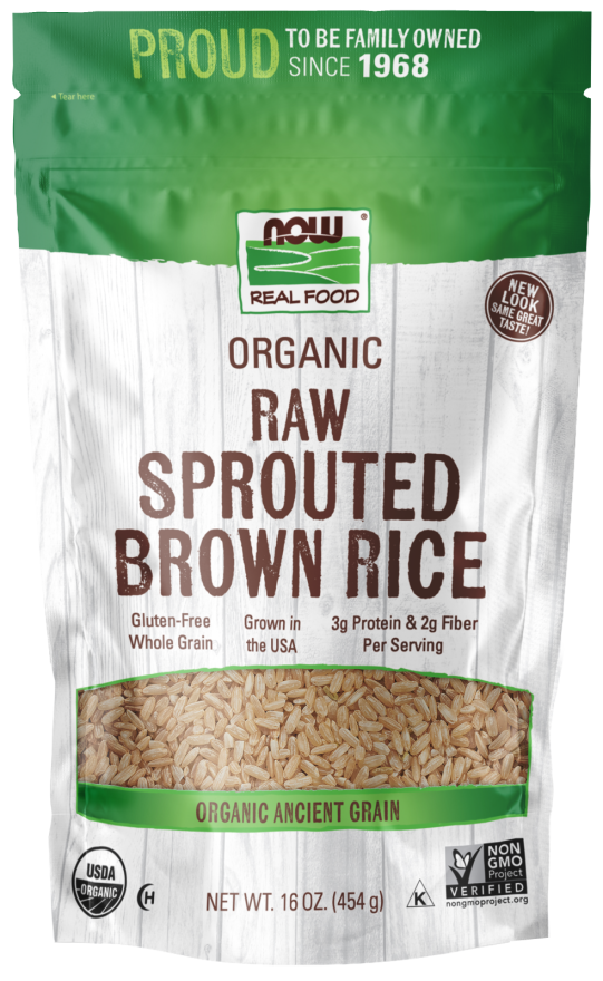 Sprouted Brown Rice, Organic