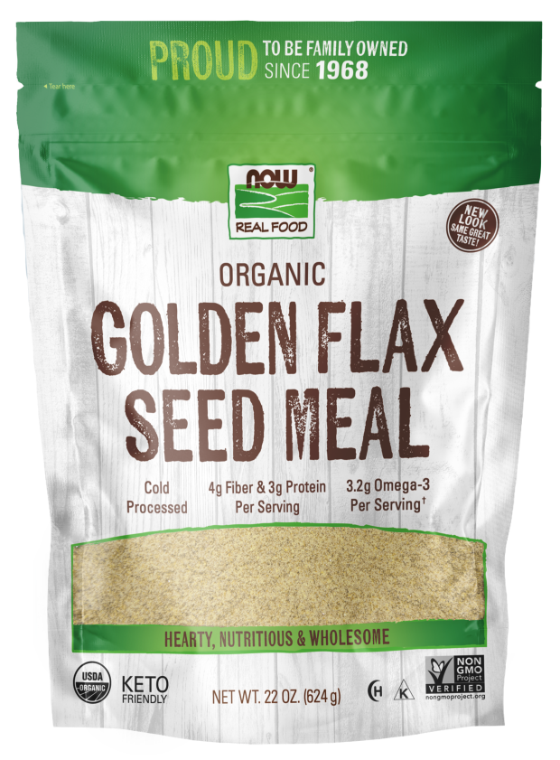 Golden Flax Seed Meal, Organic - Image 3