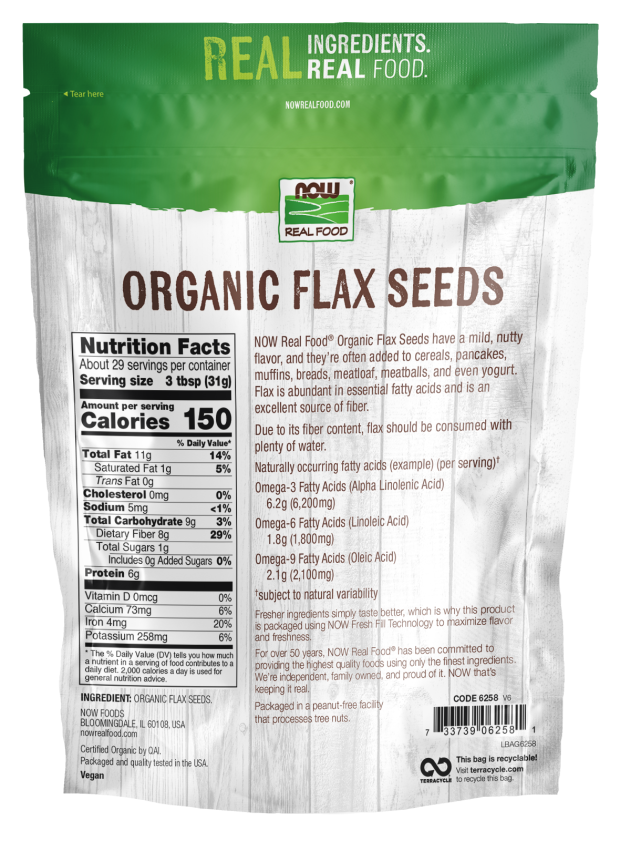 Flax Seeds, Organic - Image 4