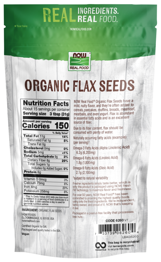 Flax Seeds, Organic - Image 2