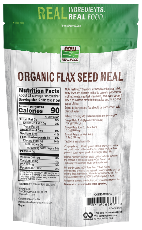 Flax Seed Meal, Organic - Image 2