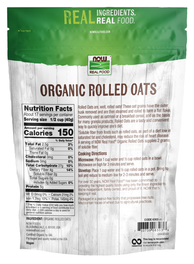 Rolled Oats, Organic - Image 2