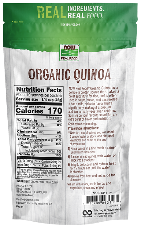 Quinoa Whole Grain, Organic - Image 2