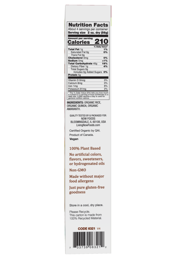 Multigrain and Quinoa Elbows Pasta, Organic - Image 3