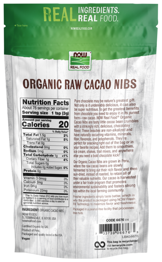 Cacao Nibs, Organic & Raw - Image 2