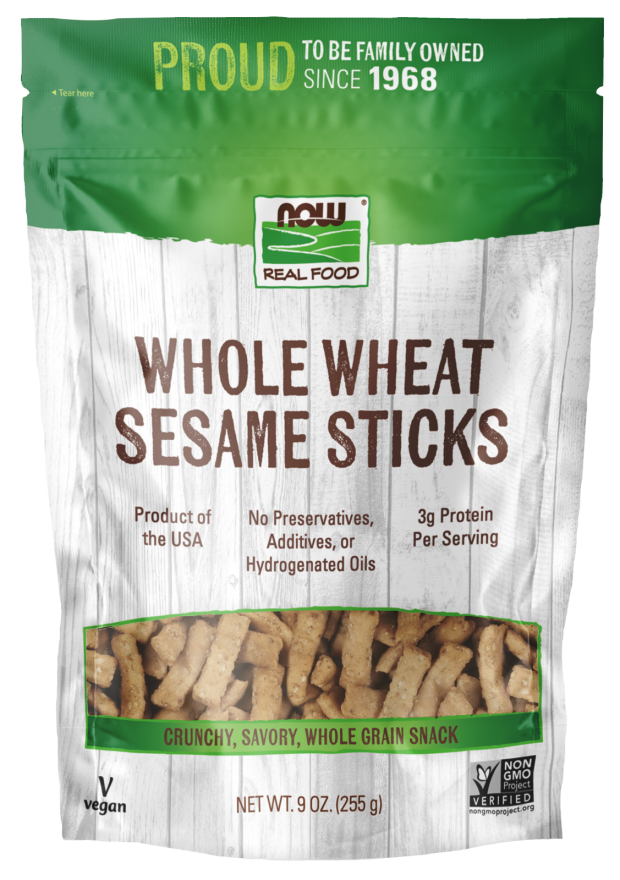 Whole Wheat Sesame Sticks