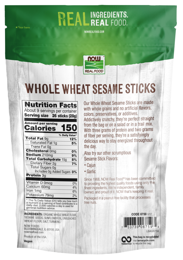 Whole Wheat Sesame Sticks - Image 2