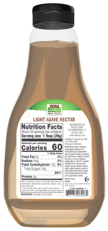 Agave Nectar, Light & Organic - Image 2