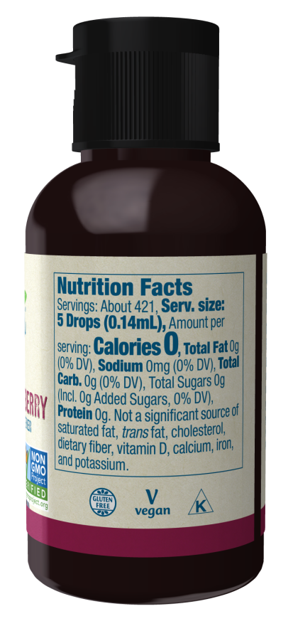 BetterStevia® Liquid, Pomegranate Blueberry - Image 2