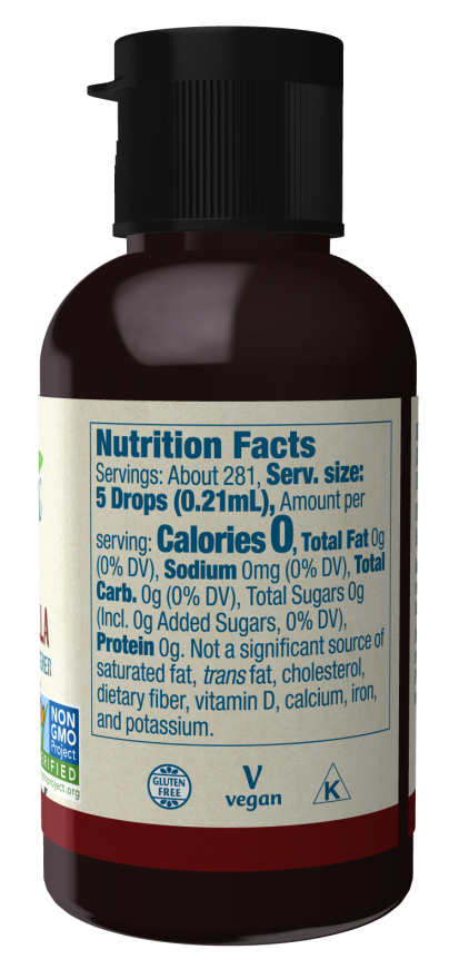BetterStevia® Liquid, Cinnamon Vanilla - Image 2