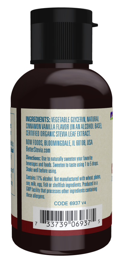 BetterStevia® Liquid, Cinnamon Vanilla - Image 3