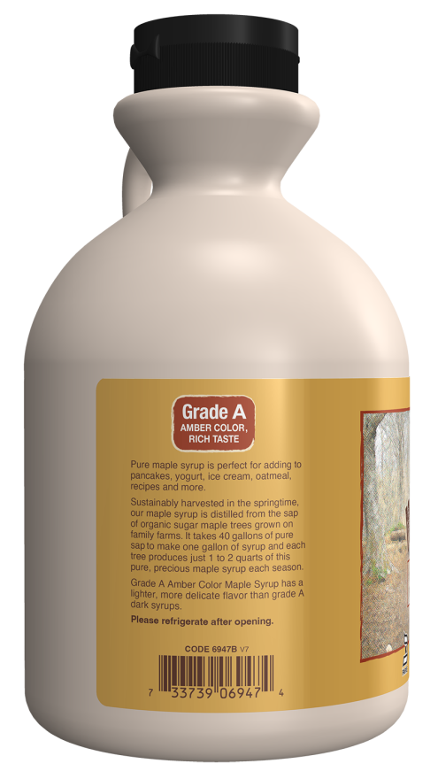 Maple Syrup, Organic Grade A Amber Color - Image 3
