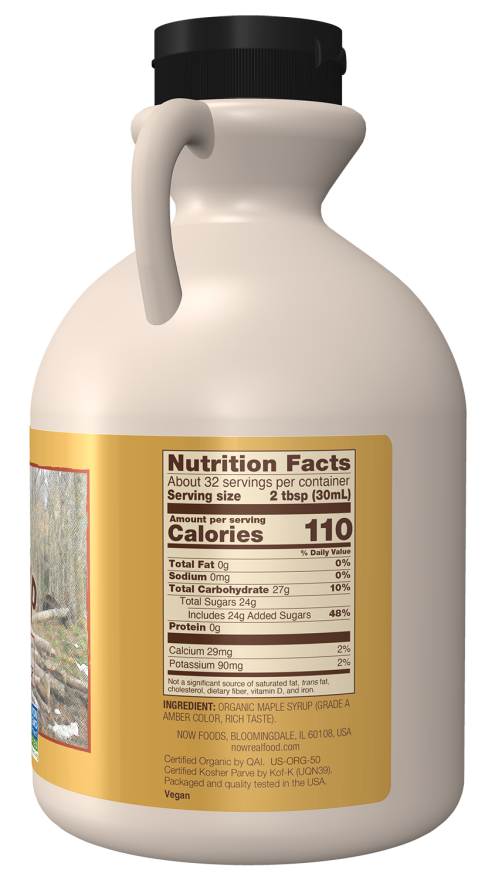 Maple Syrup, Organic Grade A Amber Color - Image 2