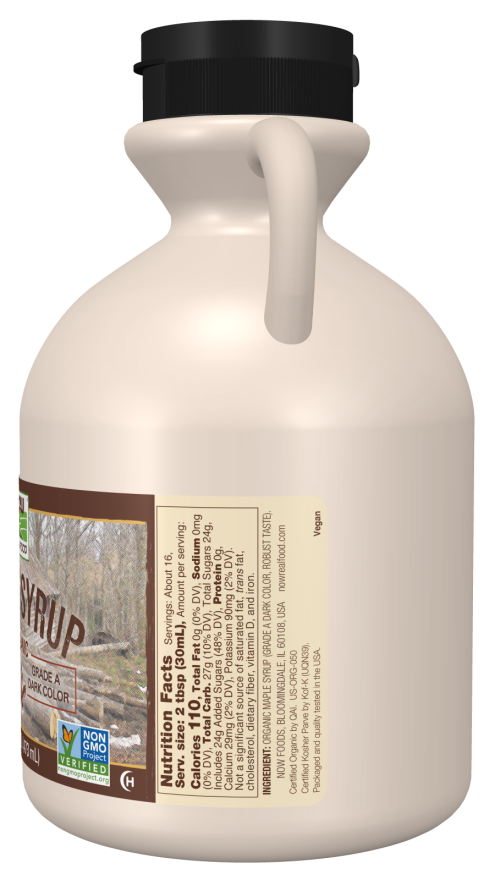Maple Syrup, Organic Grade A Dark Color - Image 2