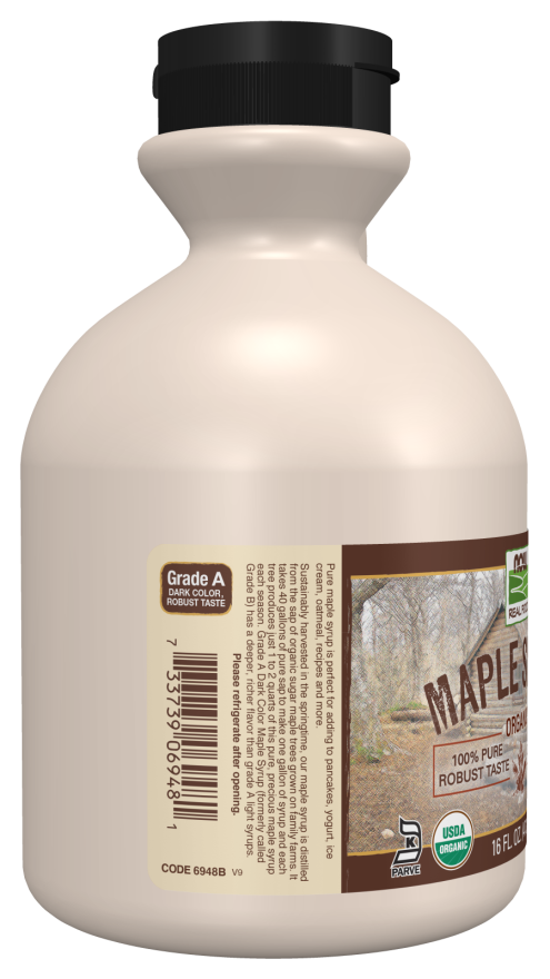 Maple Syrup, Organic Grade A Dark Color - Image 3
