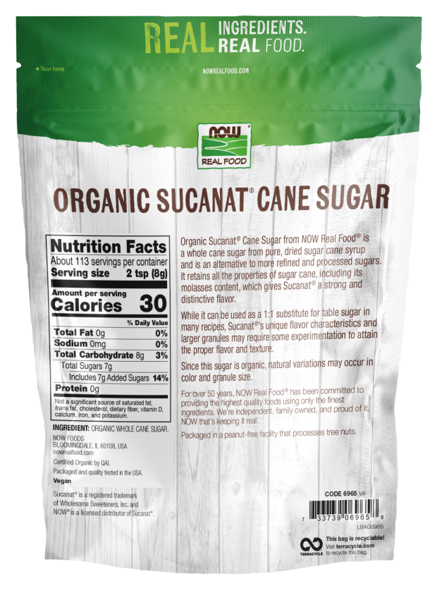 Sucanat® Cane Sugar, Organic - Image 2