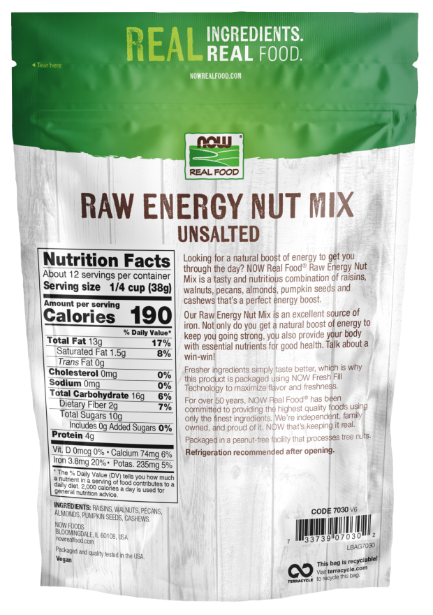 Raw Energy Nut Mix, Unsalted - Image 2