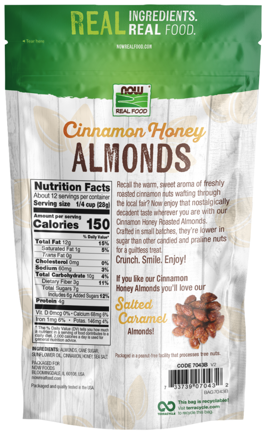 Almonds, Cinnamon Honey - Image 2