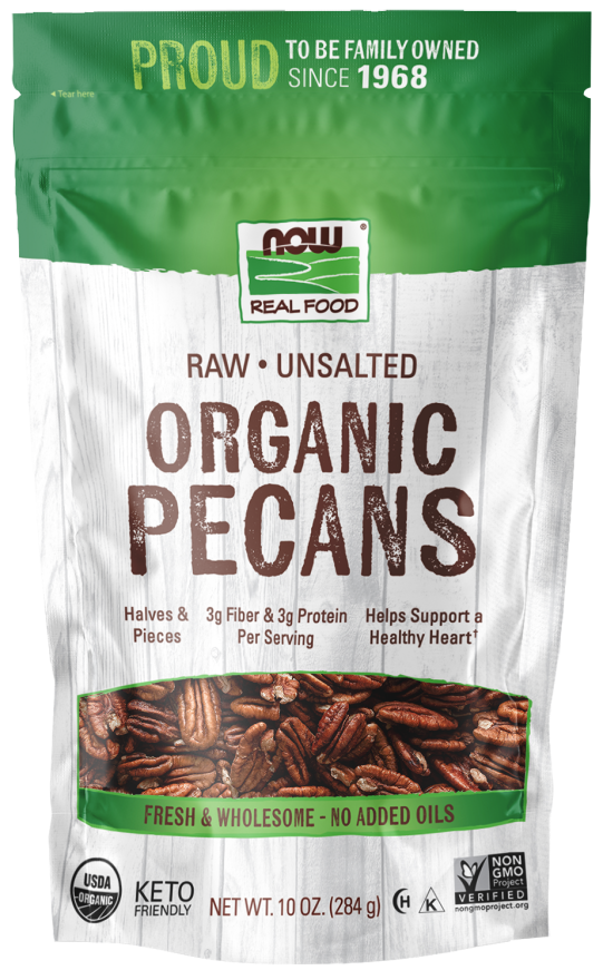 Pecans, Organic, Raw & Unsalted