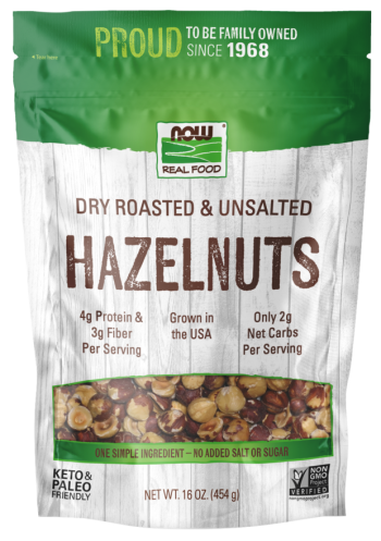 Hazelnuts, Dry Roasted & Unsalted