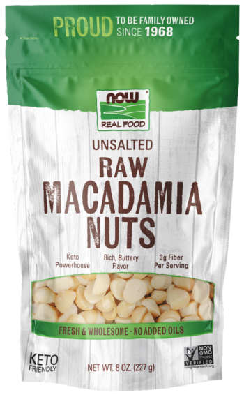 Macadamia Nuts, Raw & Unsalted