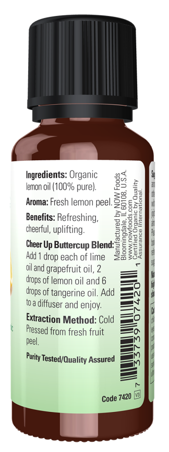 Lemon Oil, Organic - Image 2