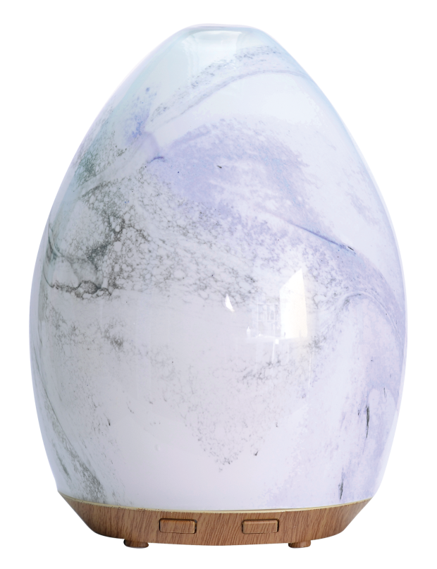 Ultrasonic Glass Swirl USB Oil Diffuser - Image 2
