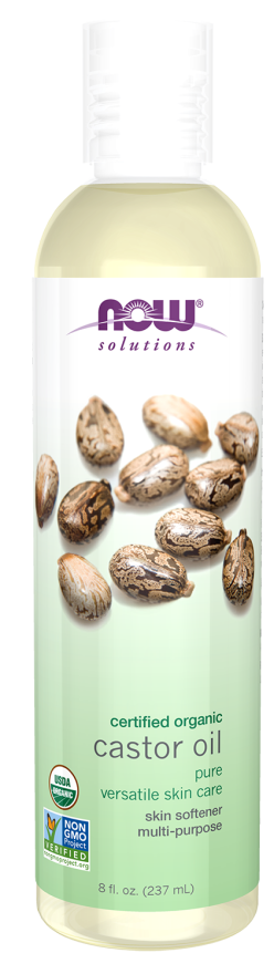 Castor Oil in Plastic Bottle, Organic