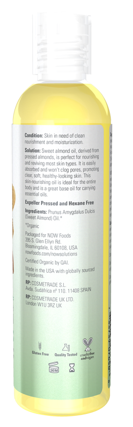 Sweet Almond Oil, Organic - Image 2