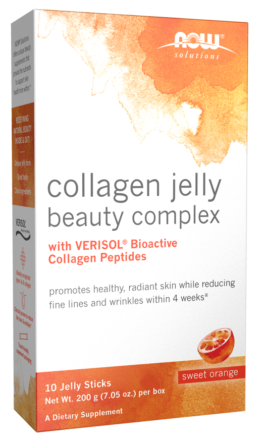Collagen Jelly Beauty Complex, Sweet Orange Jelly Sticks