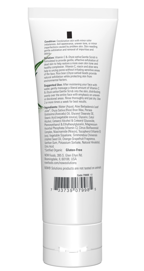 Vitamin C & Oryza Sativa Gentle Scrub - Image 2
