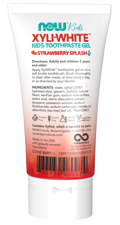 XyliWhite™ Strawberry Splash Toothpaste Gel for Kids - Image 2