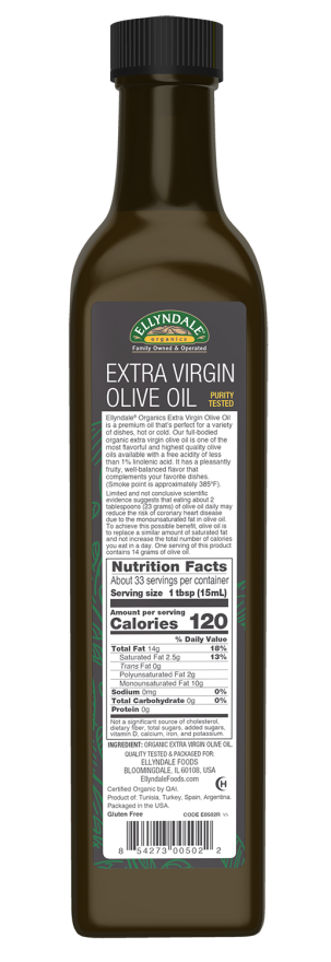 Extra Virgin Olive Oil, Organic - Image 2