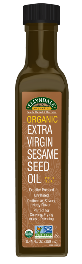 Extra Virgin Sesame Seed Oil, Organic