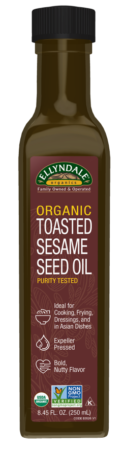 Sesame Seed Oil, Toasted & Organic